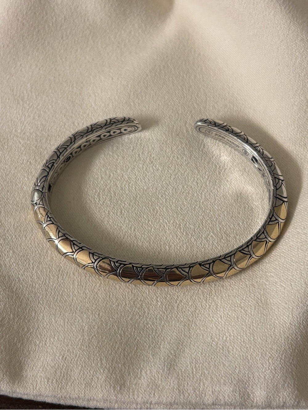 Rare Naga John Hardy two tone cuff- Unisex